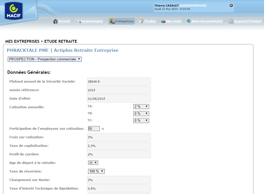 Extranet commercial MACIF Mutualit&eacute; — capture 3